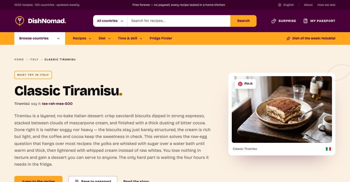 dishnomad.com — Recept koji objašnjava zašto radi